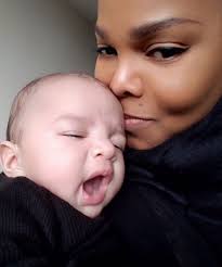 Janet Jackson con su hijo en Nueva York