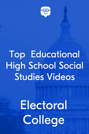 Explore School Safe Educational Videos About The Electoral College Using Askmo By Edmodo T Social Studies Videos High School Social Studies Educational Videos
