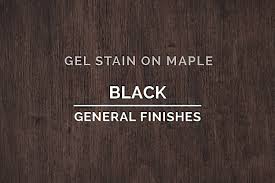 Its thick formula allows easy application and superior color control, necessary to achieve a rich and uniform color on most surfaces in a single application. General Finishes Black Gel Stain Oil Based The Woodsmith Store