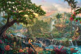 Your favorite disney movies come to life with these puzzles. 77 Thomas Kinkade Disney Wallpaper On Wallpapersafari