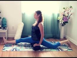 Work Your Way Into The Splits With This Hour Long Yin Yoga Class For Hips And Hamstrings Includes A Bonus F Yin Yoga Class Hip Flexibility Yoga Poses Advanced