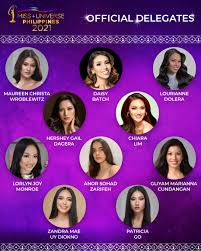Miss universe philippines is a beauty pageant and organization that selects the philippines' official representative to the miss universe pageant. Full List Miss Universe Philippines Top 100 Delegates