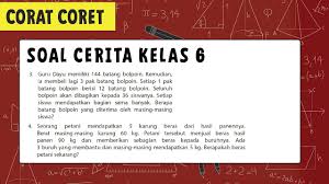 Soal matematika tentang operasi hitung bilangan campuran dan kunci jawaban. Soal Cerita Bilangan Bulat Kelas 6 Soal Cerita Matematika Youtube