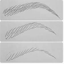 In this video i'm going to show you two different ways to sharpen your microblading brow pencil in order to execute the best pre draw for your microblading s. Eyebrow Hair Strokes With New Finish Ink Practice Makes Perfect Microblading Eyebrows Eyebrow Makeup Best Eyebrow Makeup