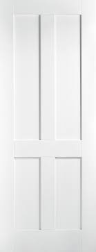 Perfect for style and privacy on french door windows. Buy Lpd Internal White Primed London 4 Panel Door Online Now Wflon24