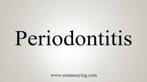 How To Say Periodontitis Youtube