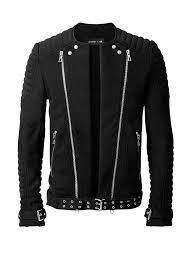 Every Piece From The H M X Balmain Collection With Prices Balmain Jacket Balmain Collection Leather Jacket Outfits