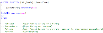 A common example would be to convert a part of the url into the name of a controller. Sdu Tools Converting T Sql Strings To Pascalcase Or Camelcase The Bit Bucket