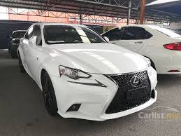 In september 2001, lexus announced that the first vehicle in the f marque lineup, the lexus is f sedan, previously known in the press as the is 500,8 would premiere. Lexus Is250 2015 F Sport 2 5 In Kuala Lumpur Automatic Sedan White For Rm 198 000 7129604 Carlist My