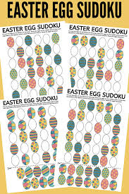 There is free easter subway art, cupcake toppers, gi. Egg Cellent Easter Egg Sudoku Puzzles Free Printable