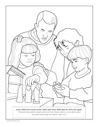 Children love seeing jesus, mary and joseph in the nativity scene. Coloring Page