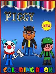 Roblox coloring boys colouring piggy printable lol coloriage boyama malvorlagen ausmalbilder drucken kostenlos robux cartoon page7 royale nnen books sie. Piggy Coloring Book An Amazing Piggy Coloring Book And Piggy Fiends For Kids 33 Pages Of Piggy And Friends To Color 8 5 X11 Size Kids Coloring For Amazon Ae ÙƒØªØ¨
