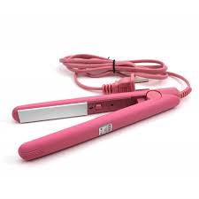 Electronic Fast Hair Straightener Portable Mini Hair Flat Iron: Buy Online  at Best Prices in Pakistan | Daraz.pk