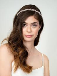 Braut Haarreif Haarschmuck Mit Rosenquarz Quinn Braut Brautfrisur Haarschmuck Braut
