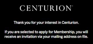 Nuvision credit cards offer high credit limits, great low rates & no annual fees Amex Cardholders Can Request A Centurion Invitation One Mile At A Time