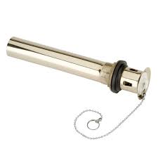 sink drain pull out plug solid brass