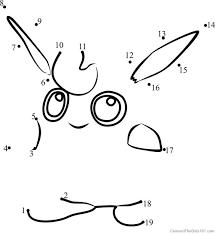 Download Or Print Wigglytuff Pokemon Go Dot To Dot Printable Worksheet From Video Games Pokemon Go C Pokemon Coloring Pages Pokemon Printables Pokemon Coloring