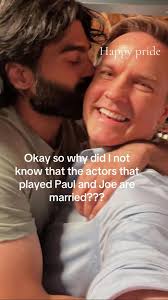 Joe and Paul Together Married