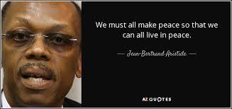 TOP 25 QUOTES BY JEAN-BERTRAND ARISTIDE