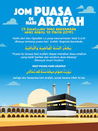 Puasa ini sangat dianjurkan bagi umat muslim yang tidak pergi haji, sebagaimana terdapat dalam riwayat dari rasulullah ﷺ tentang puasa arafah: Jom Puasa Di Hari Arafah