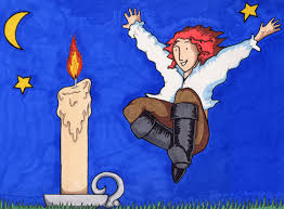 The practice of jumping over a candlestick was both a sport as well as a form of fortune telling. Jack