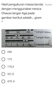 Neraca sama lengan memiliki tingkat ketelitian sebesar 0,1 gram. Bagaimana Cara Mengukur Massa Benda Menggunakan Neraca Tiga Lengan Masnurul