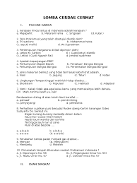 Jan 28, 2021 · 40 soal pilihan ganda tentang masalah sosial & jawaban + essay &mldr; Lomba Cerdas Cermat Sd Kunci Jawaban 2