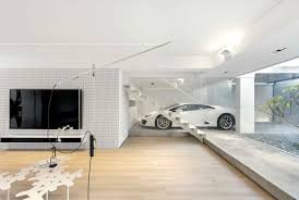 House Design For Car Lover In Hong Kong Garage Design House Design Design
