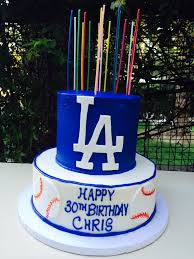 Surprise Birthday Cake For Boyfriend Images Pin By Adaly Armenta On Sports 3 Cake Dodgers Cake Cake Designs Birthday