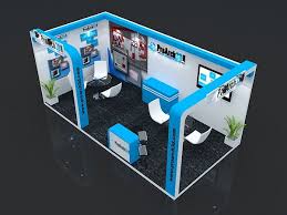 Free Download Exhibition Stall 3d Model 6 Mtr X 3 Mtr 2 Side Open Exhibition Stall Exhibition Stall Design Stall Designs