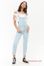 2019 Kot Tulum Modelleri Buz Mavisi Askili Cepli Tulum Beyaz Nakisli Bustiyer Siyah Spor Ayakkabi Siyah Spor Siyah Spor Ayakkabi Tarz Moda