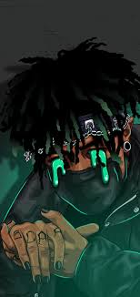 Cartoon anime rapper xxxtentacion xxtenations characters drawings dibujos . Juice Wrld Art Wallpapers Top Free Juice Wrld Art Backgrounds Wallpaperaccess