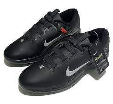 Nike Golf Tiger Woods 71 Tw71 Fast Fit Golf Shoes Black In 2020 Golf Tiger Woods Golf Shoes Nike Golf