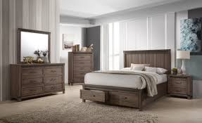 Rossco 5 Piece Queen Bedroom Set Rustic Oak King Bedroom Sets Bedroom Furniture Sets Bedroom Sets