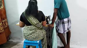 My Mother in Law was Sewing Clothes and I Had Sex with Her as if I was  Helping Her