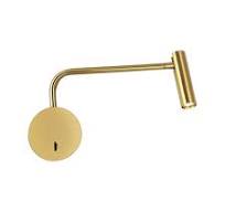 China Modern Brass Wall Mounted LED Reading Lamp For Bedroom ...