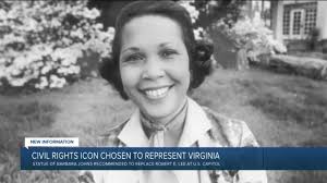 ‘Brave, fearless’ Barbara Johns chosen to replace Robert E. Lee at U.S.  Capitol