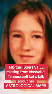 Tabitha Danielle Tuders is STILL MISSING from Nashville, Tennessee. Lets  look at her ASTROLOGICAL MAP! #tabithatuders #missing #nashville #tbi #fbi  #ancient #language #missingkids #mapsforthemissing ...