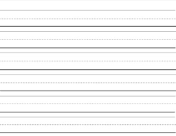 Print primary writing paper with the dotted lines. Lined Paper For Primary Handwriting By Through The Educational Resource Glass