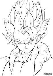 See over 154 gogeta images on danbooru. 13 Pics Of Dbz Gogeta Coloring Pages Dragon Ball Z Gogeta Coloring Home
