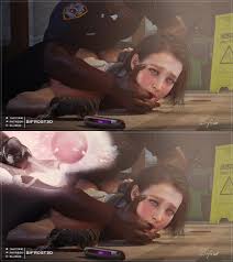 🔞Jill Valentine getting fucked by Black Cop | Interracial Хентай |  Truyen-Hentai.com