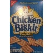 Chicken in a biskit cracker in a biskit is a line of snack crackers produced by nabisco. Chicken In A Biskit Baked Snack Crackers Original Calories Nutrition Analysis More Fooducate