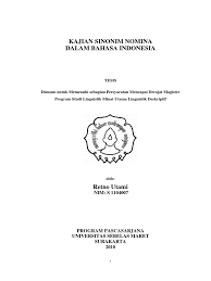 We did not find results for: Kajian Sinonim Nomina Dalam Bahasa