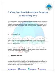 Discount health plans promise up to 60% off medical bills. 3 Ways Your Health Insurance Company Is Scamming You Quotes Agent 2u By Quotes Agent 2u Issuu