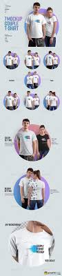 Download 7 Mockups Couple T Shirt Free Download Vector Stock Image Photoshop Icon