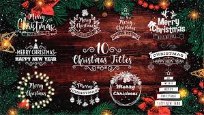 Check spelling or type a new query. Christmas Titles By Leniel Videohive