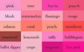 Describing Colors Www Lularoejilldomme Com Color Names