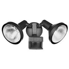 Heath Zenith 110 Degree Motion Sensing Security Light Sl 5415 Bk Black