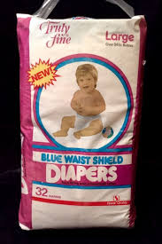 Vintage Truly Fine Safeway Brand Plastic Backed Baby Diaper Size Large Ebay Baby Diapers Baby Diapers Sizes Diaper