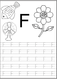 Letter F Worksheet For Preschool And Kindergarten Alphabet Writing Worksheets Letter Tracing Worksheets Writing Practice Worksheets